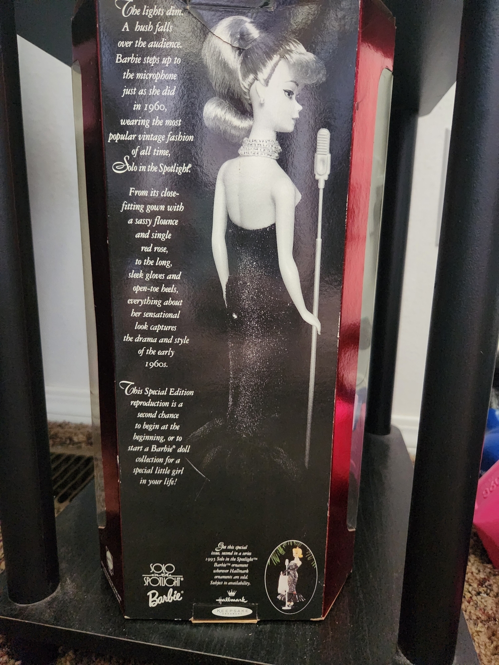 Barbie "Solo in the Spotlight" Black Gown Doll - Picture 5 of 6